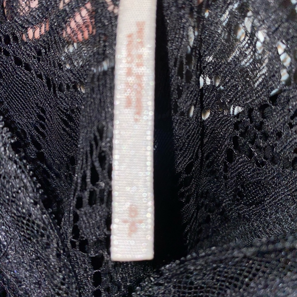 free people black lace tank tol
